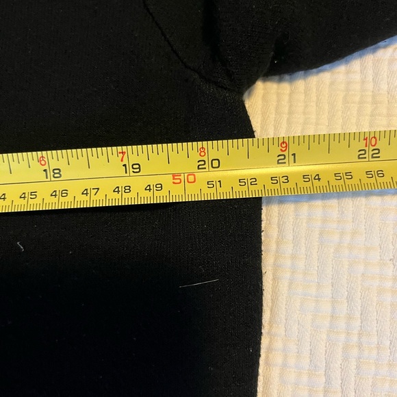 H&M Black V-Neck Balloon Sleeve Sweater - Picture 8 of 12